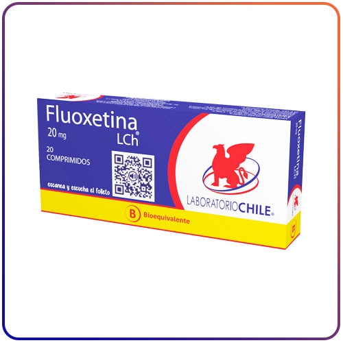 FLUOXETINA 20 MG X 20 COMPRIMIDOS